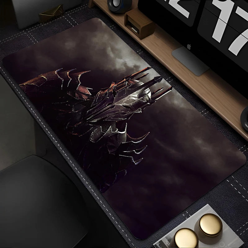 Mouse Pad Laptop Gaming Accessories Keyboard Mousepad Computer Anime L-Lords the Rings Game Cabinet Desktop Mouse Mat XXL Carpet