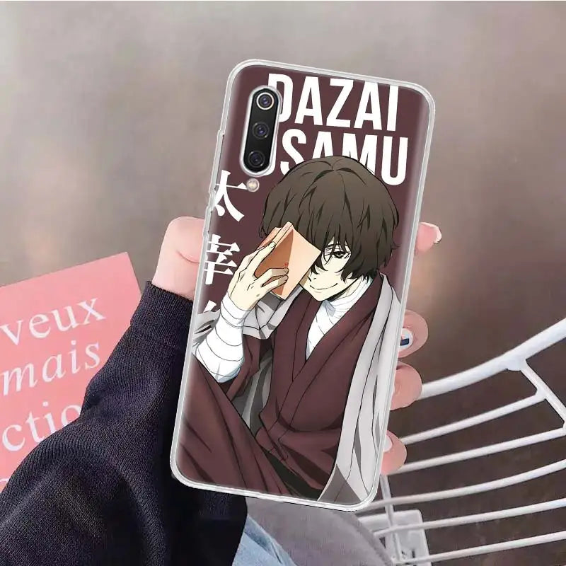 Bungou Stray Dogs Dazai Osamu Soft Phone Case for Xiaomi Redmi Note Series
