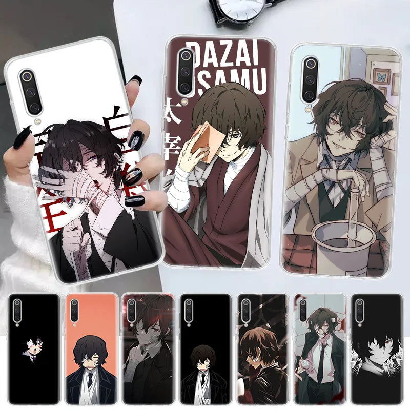 Bungou Stray Dogs Dazai Osamu Soft Phone Case for Xiaomi Redmi Note Series