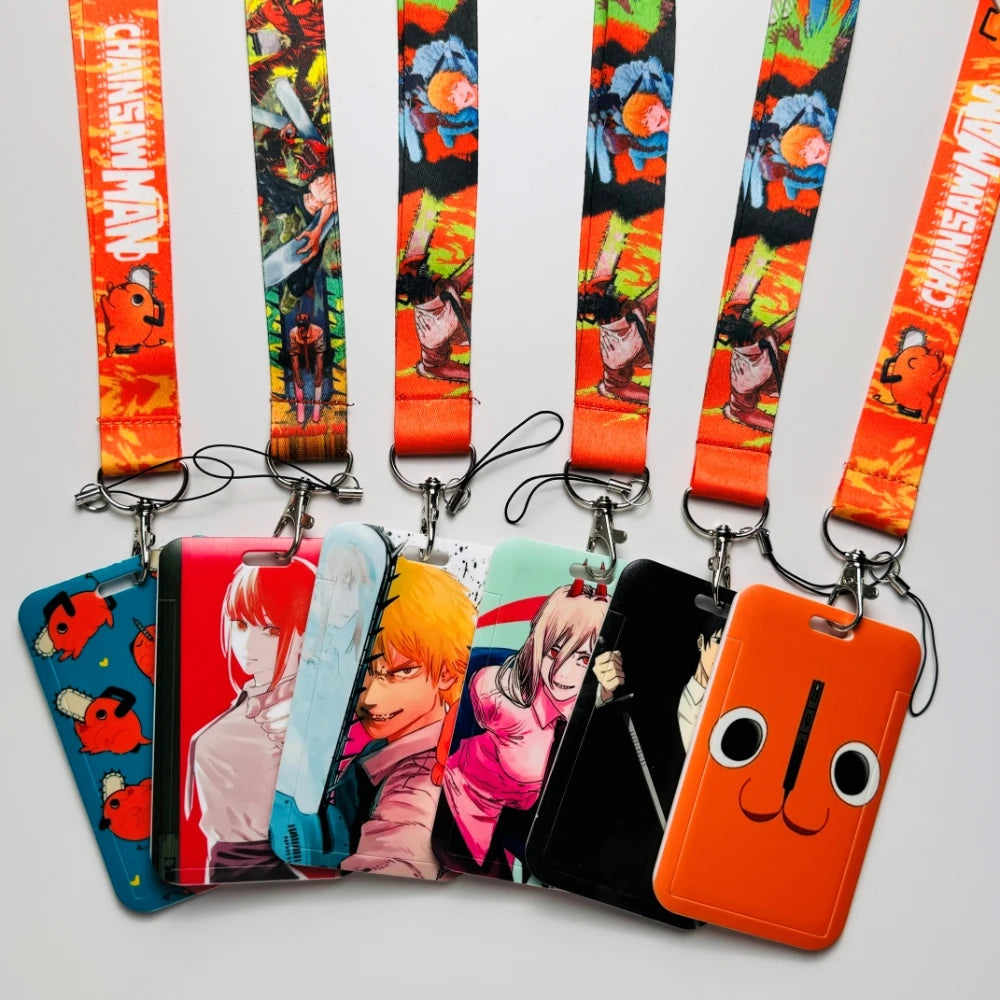 Japanese Anime Cosplay Neck Strap Lanyard for ID Badges, Keychains, and Cell Phones