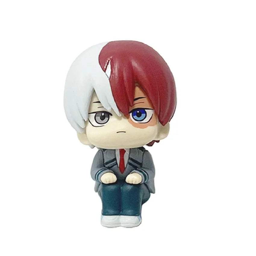 18Cm/7.09In Hot Anime My Hero Academia Hero Figures Deku Bakugou Katsuki Action Figural PVC Toys Desktop Statue Collection Gifts
