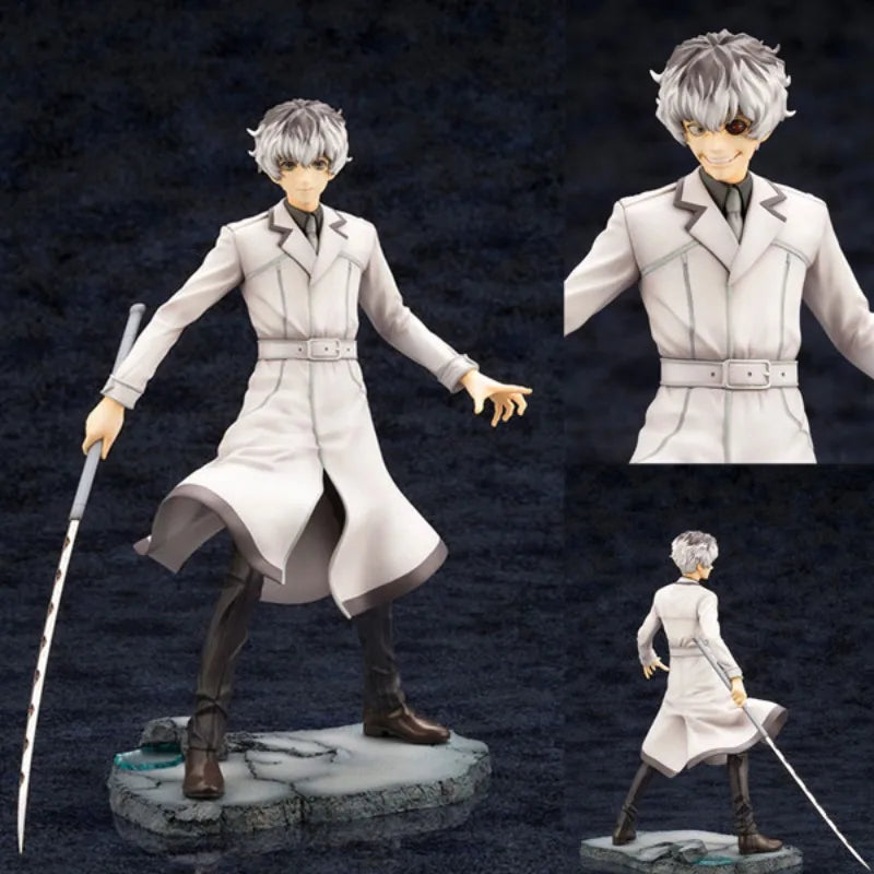 #2734 Tokyo Ghoul Ken Kaneki Anime Figure ARTFX J Touka Kirishima Action Figure Haise Sasaki Figurine Collectible Model Doll Toy