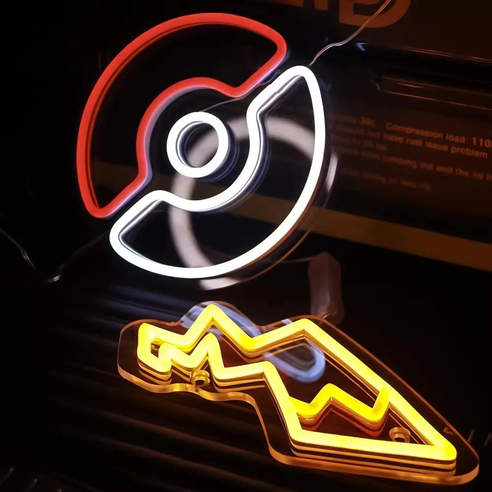 Led Lights for Room Neon Sign Night Lamp Decoration Bedroom USB Light Neon Hanging Atmosphere Night Light for Children