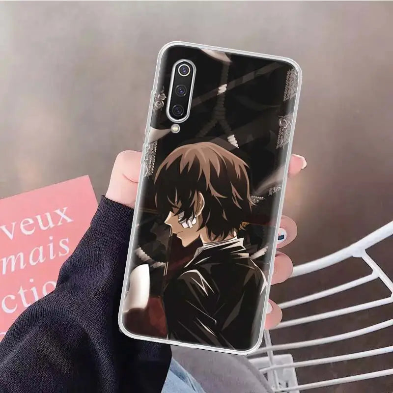 Bungou Stray Dogs Dazai Osamu Soft Phone Case for Xiaomi Redmi Note Series