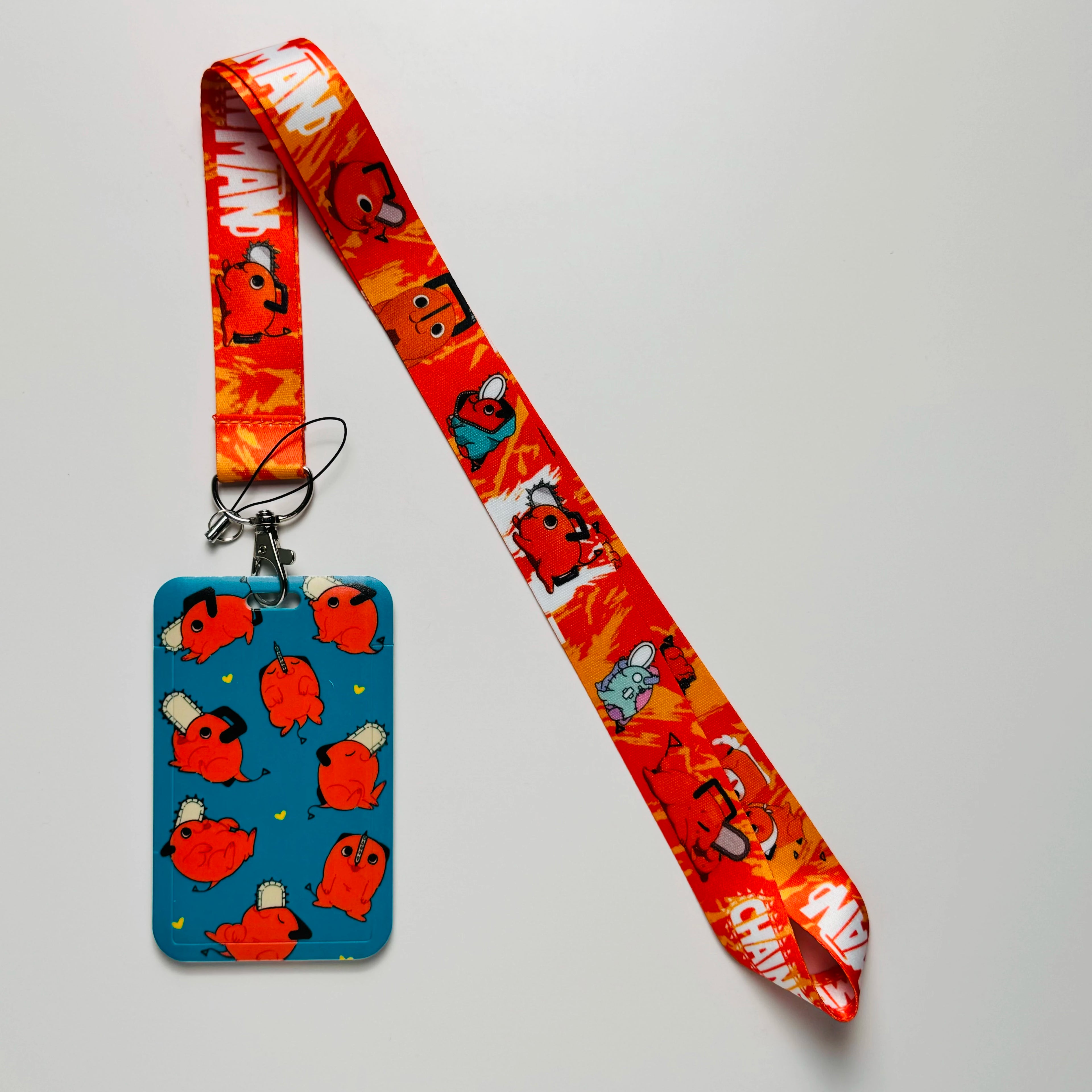 Japanese Anime Cosplay Neck Strap Lanyard for ID Badges, Keychains, and Cell Phones