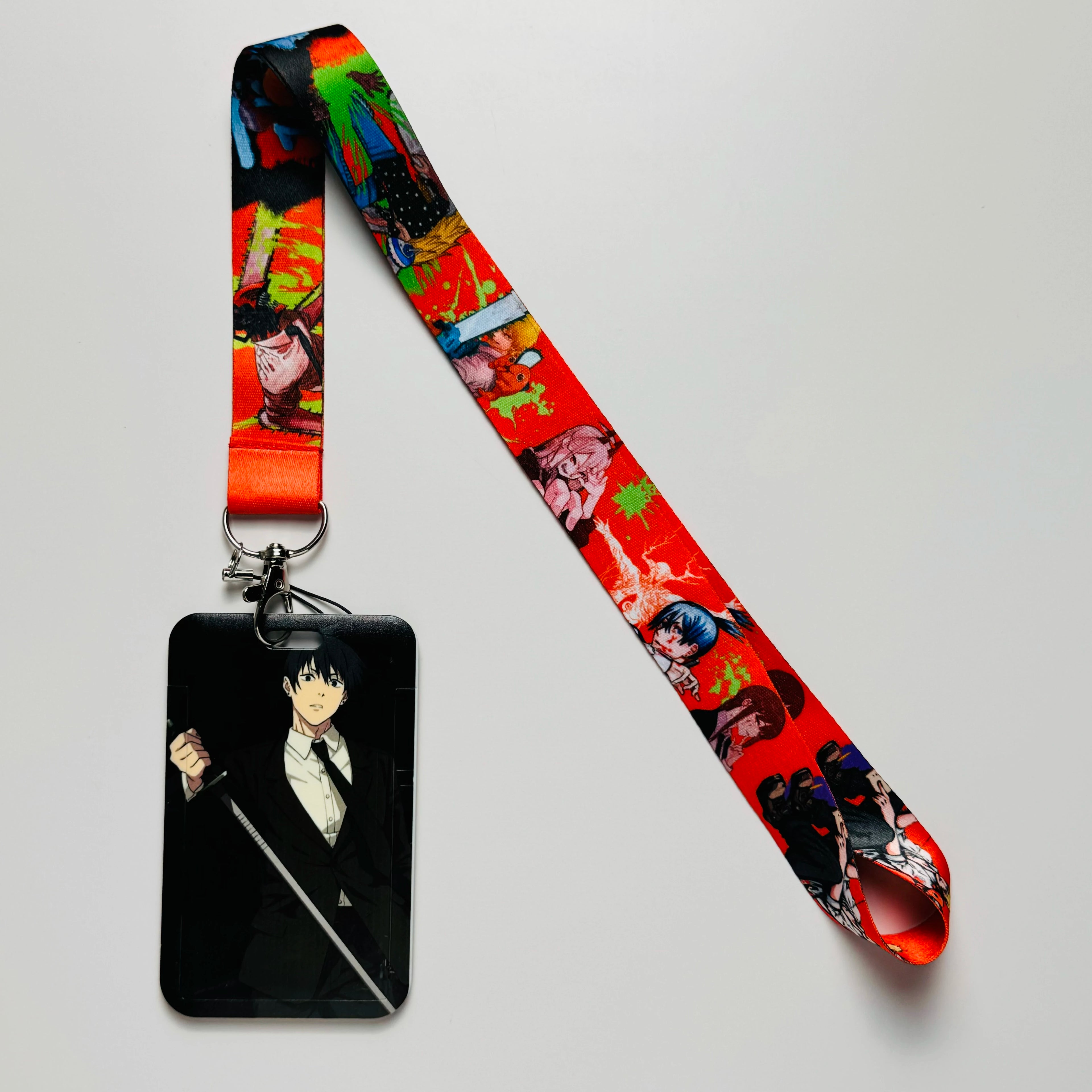 Japanese Anime Cosplay Neck Strap Lanyard for ID Badges, Keychains, and Cell Phones