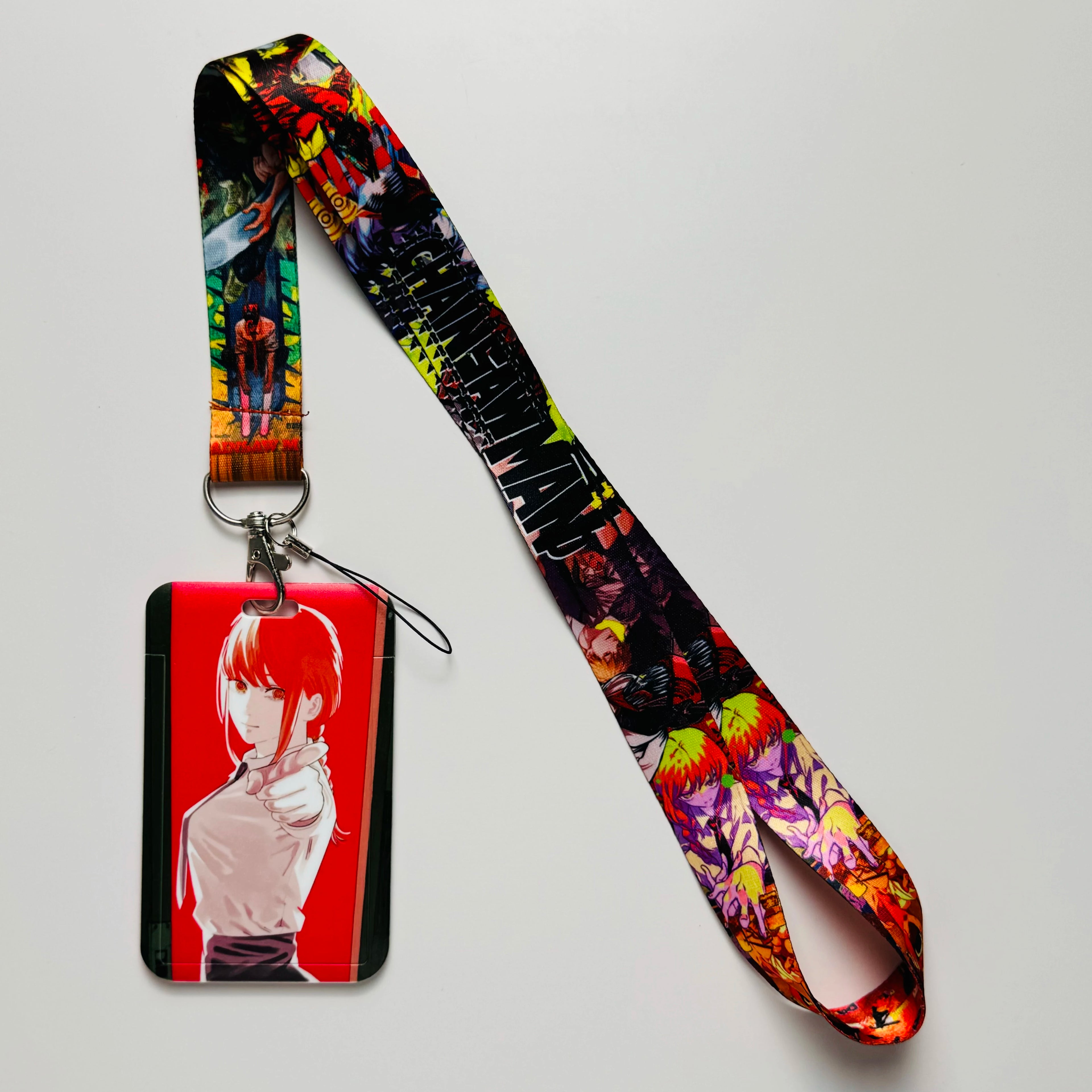 Japanese Anime Cosplay Neck Strap Lanyard for ID Badges, Keychains, and Cell Phones