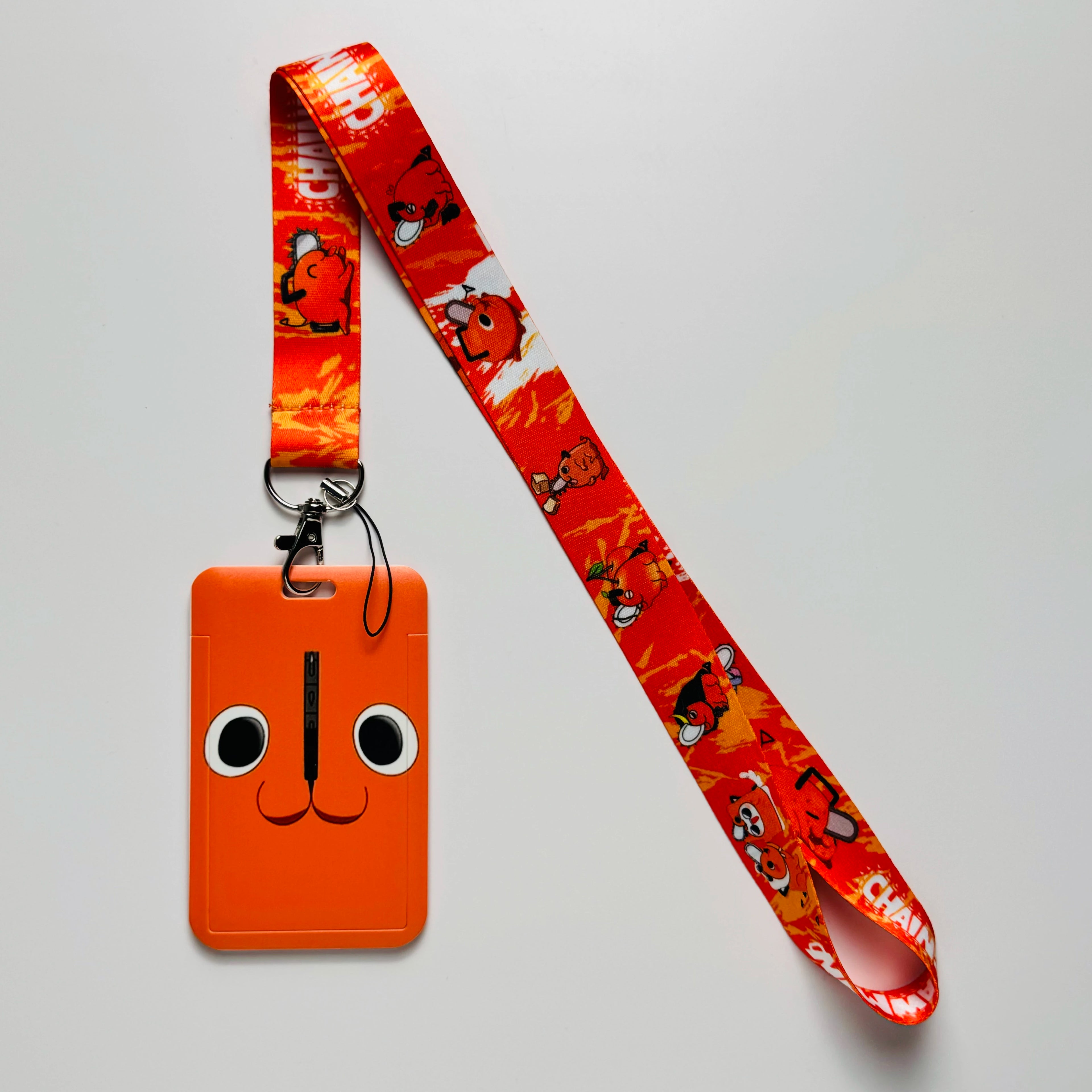 Japanese Anime Cosplay Neck Strap Lanyard for ID Badges, Keychains, and Cell Phones