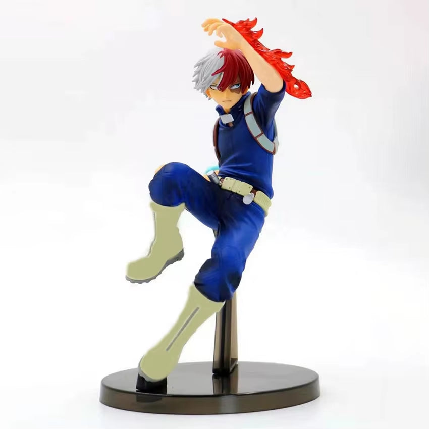 18Cm/7.09In Hot Anime My Hero Academia Hero Figures Deku Bakugou Katsuki Action Figural PVC Toys Desktop Statue Collection Gifts