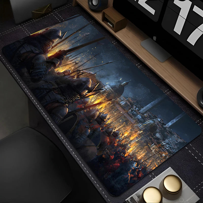 Mouse Pad Laptop Gaming Accessories Keyboard Mousepad Computer Anime L-Lords the Rings Game Cabinet Desktop Mouse Mat XXL Carpet
