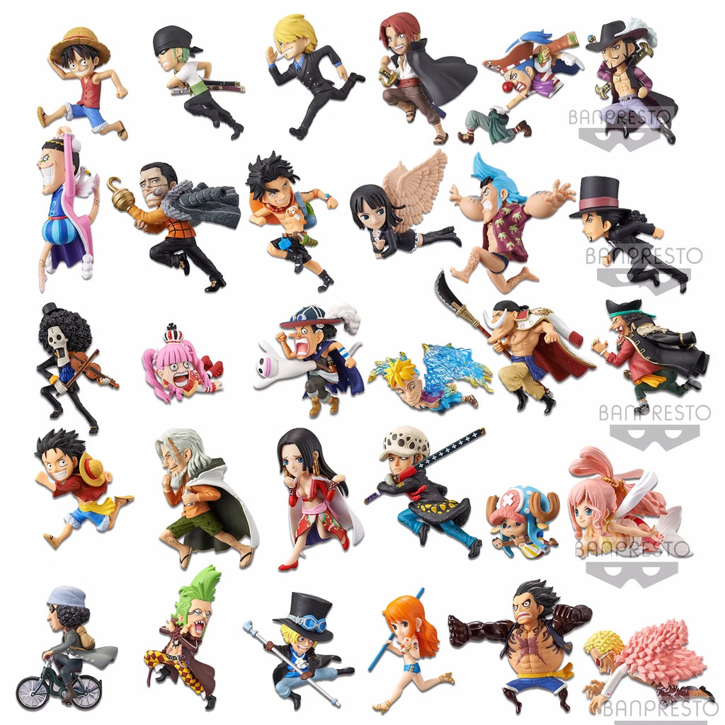 4 Emperors ONE PIECE Figure Anime Figure Blind Box Shanks Teach Luffy Buggy Zoro Lucky Box the Best Surprise Box