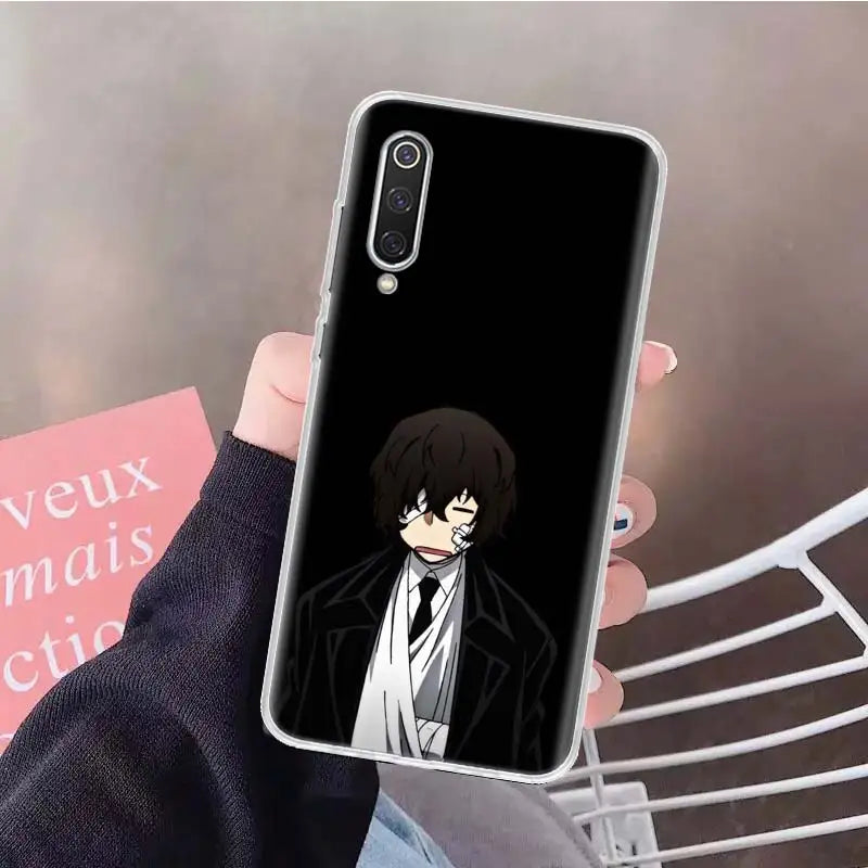 Bungou Stray Dogs Dazai Osamu Soft Phone Case for Xiaomi Redmi Note Series