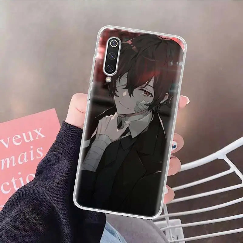Bungou Stray Dogs Dazai Osamu Soft Phone Case for Xiaomi Redmi Note Series