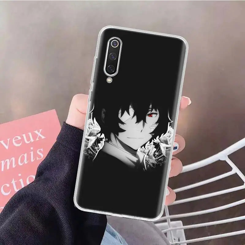 Bungou Stray Dogs Dazai Osamu Soft Phone Case for Xiaomi Redmi Note Series