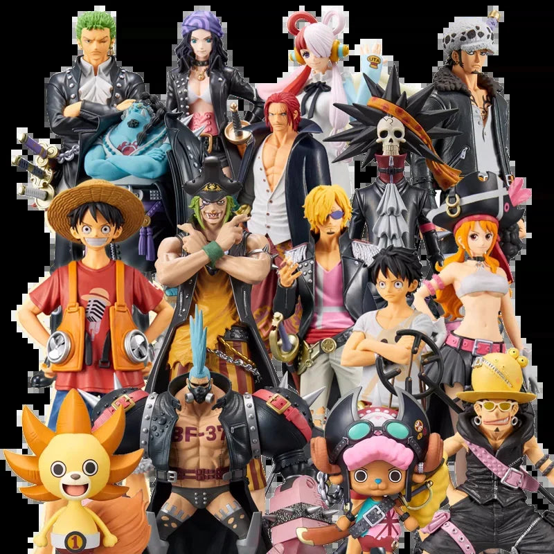 4 Emperors ONE PIECE Figure Anime Figure Blind Box Shanks Teach Luffy Buggy Zoro Lucky Box the Best Surprise Box